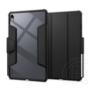 Spigen Samsung Galaxy Tab S11 5G (SM-X736B) air skin pro tok álló, eco bőr hatású (flip, ceruza tartó) fekete