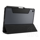 Spigen Samsung Galaxy Tab S11 5G (SM-X736B) ultra hybrid pro tok álló, bőr hatású (flip, ceruza tartó) fekete
