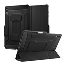 Spigen Samsung Galaxy Tab S11 Ultra 5G (SM-X936B) rugged armor pro tok álló (aktív flip, ütésálló, ceruza tartó) fekete