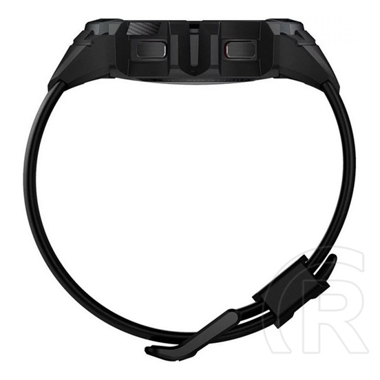 Spigen Samsung Galaxy Watch 5 eSIM 44  (SM-R915) pótszíj (egyedi méret, állítható + szilikon keret) fekete