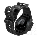 Spigen Samsung Galaxy Watch 7 eSIM 40mm (SM-L305) rugged armor pro pótszíj (szilikon, ütésálló + szilikon keret) fekete