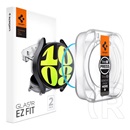 Spigen Samsung Galaxy Watch 7 eSIM 44mm (SM-L315) ez fit kijelzővédő üveg 2db (2.5d, 0.2mm, ultravékony, 9h) átlátszó