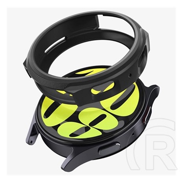 Spigen Samsung Galaxy Watch 7 eSIM 44mm (SM-L315) liquid air szilikon óra keret (ütésállóság) fekete