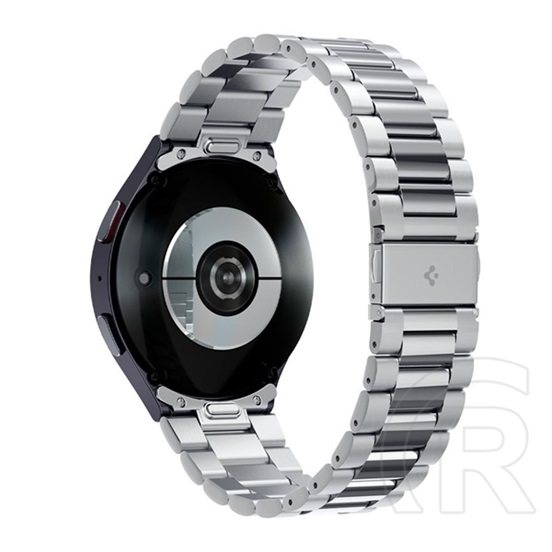 Spigen Samsung Galaxy Watch 7 eSIM 44mm (SM-L315) modern fit pótszíj (egyedi méret, fém) ezüst