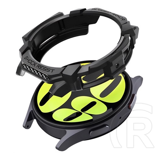 Spigen Samsung Galaxy Watch 7 eSIM 44mm (SM-L315)  rugged armor műanyag óra keret (ütésállóság) fekete