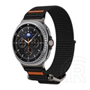 Spigen Samsung Galaxy Watch 8 40mm (SM-L320) durapro flex pótszíj (egyedi méret, textil, állítható) fekete