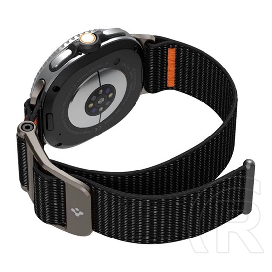 Spigen Samsung Galaxy Watch 8 40mm (SM-L320) durapro flex pótszíj (egyedi méret, textil, állítható) fekete