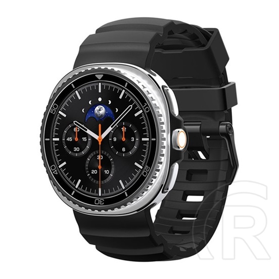 Spigen Samsung Galaxy Watch 8 40mm (SM-L320) wbs2 pótszíj (egyedi méret, szilikon, állítható) fekete