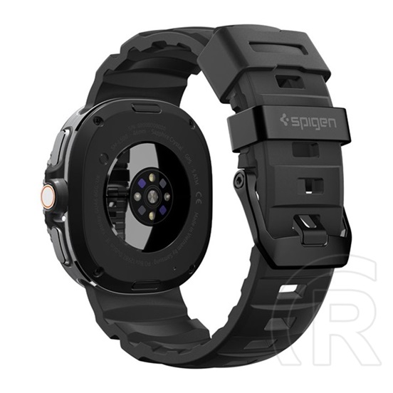 Spigen Samsung Galaxy Watch 8 40mm (SM-L320) wbs2 pótszíj (egyedi méret, szilikon, állítható) fekete