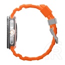 Spigen Samsung Galaxy Watch 8 40mm (SM-L320) wbs2 pótszíj (egyedi méret, szilikon, állítható) narancssárga