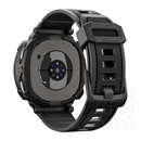 Spigen Samsung Galaxy Watch 8 Classic 46mm (SM-L500) rugged pótszíj ( szilikon, ütésálló + szilikon keret) fekete
