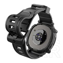 Spigen Samsung Galaxy Watch 8 Classic 46mm (SM-L500) rugged pótszíj ( szilikon, ütésálló + szilikon keret) fekete