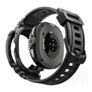 Spigen Samsung Galaxy Watch 8 Classic 46mm (SM-L500) rugged pótszíj ( szilikon, ütésálló + szilikon keret) fekete