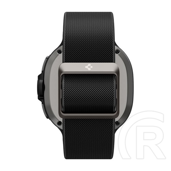 Spigen Samsung Galaxy Watch 8 eSIM 44mm (SM-L335)  lite fit pótszíj (egyedi méret, textil) fekete