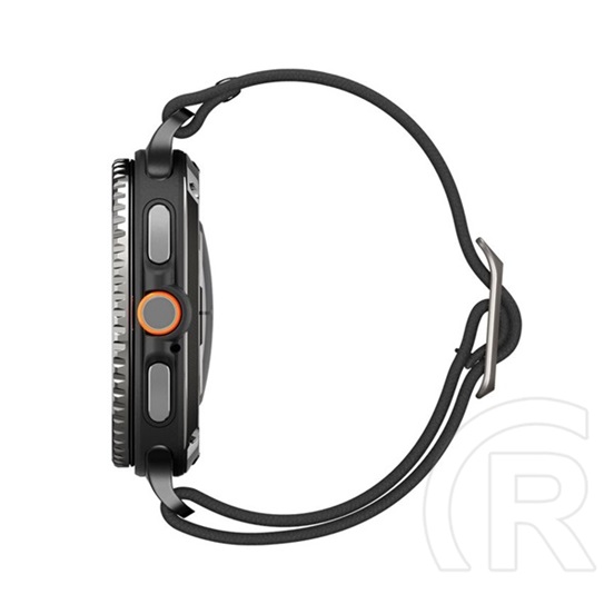 Spigen Samsung Galaxy Watch 8 eSIM 44mm (SM-L335)  lite fit pótszíj (egyedi méret, textil) fekete