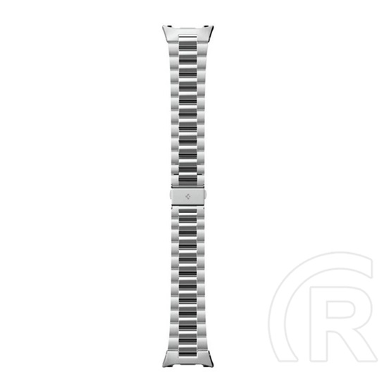 Spigen Samsung Galaxy Watch 8 eSIM 44mm (SM-L335) modern fit pótszíj (egyedi méret, fém) ezüst