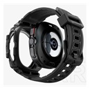 Spigen Samsung Galaxy Watch Ultra 47mm rugged armor pro pótszíj (egyedi méret, ütésálló + szilikon keret) fekete