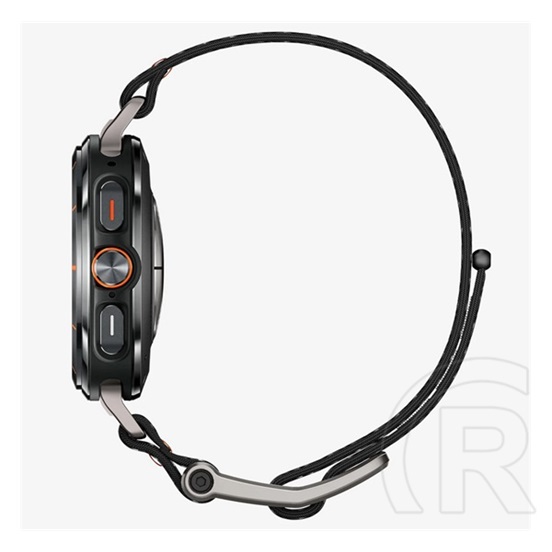Spigen Samsung Galaxy Watch Ultra eSIM 47mm (SM-L705) durapro flex pótszíj (egyedi méret, textil, állítható) fekete