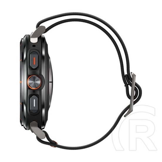 Spigen Samsung Galaxy Watch Ultra eSIM 47mm (SM-L705) lite fit pótszíj (egyedi méret, textil) fekete