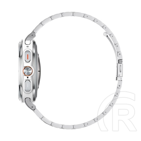 Spigen Samsung Galaxy Watch Ultra eSIM 47mm (SM-L705) modern fit pótszíj (egyedi méret, fém) ezüst