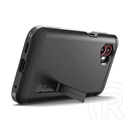 Spigen Samsung Galaxy Xcover 7 Pro (SM-G766) tough armor szilikon telefonvédő (ütésállóság, kitámasztó) fekete