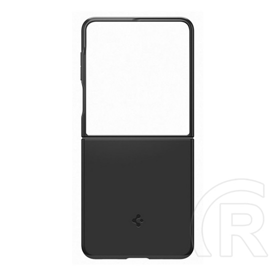 Spigen Samsung Galaxy Z Flip7 (SM-F766) thin fit pro műanyag telefonvédő (matt, ultravékony, kameravédő) fekete