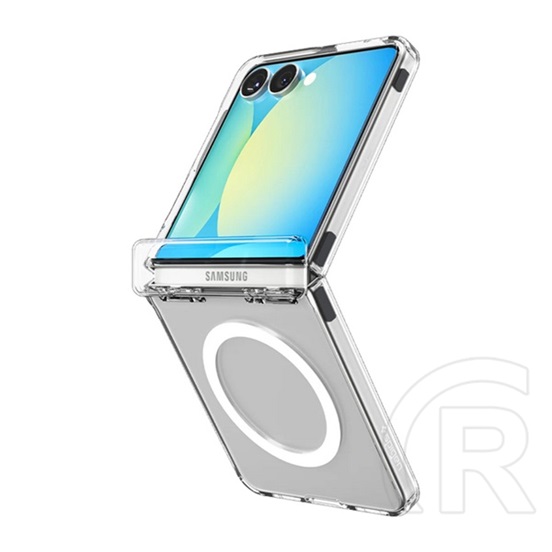 Spigen Samsung Galaxy Z Flip7 (SM-F766) ultra hybrid mag műanyag védő (ütésállóság, légpárnás keret, magsafe) átlátszó