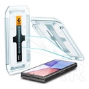 Spigen Samsung Galaxy Z Fold6 5G (SM-F956) ez fit üveg 2db (2.5d, tokbarát, ultravékony, 9h + segédkeret) átlátszó