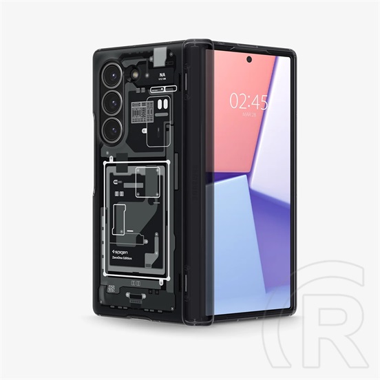 Spigen Samsung Galaxy Z Fold6 (SM-F956) ultra hybrid pro zero one védő (ütésálló, légpárnás keret, wireless) fekete