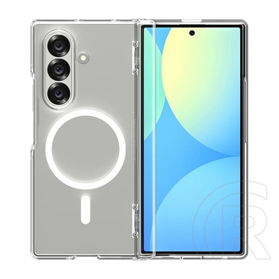 Spigen Samsung Galaxy Z Fold7 (SM-F966) ultra hybrid mag műanyag védő (ütésállóság, légpárnás keret, magsafe) átlátszó