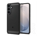 Spigen Samsung S26 FE rugged armor szilikon telefonvédő (ütésállóság, légpárnás sarok, karbon minta) fekete