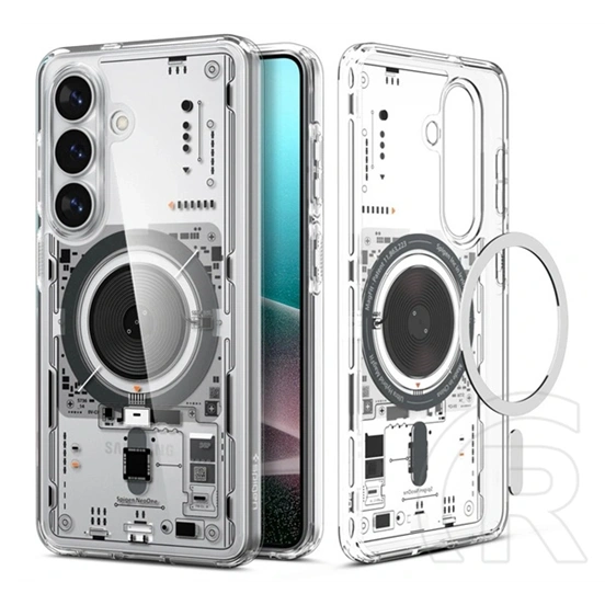 Spigen Samsung S26 ultra hybrid neo one műanyag telefonvédő (ütésállóság, légpárnás keret, magsafe) átlátszó