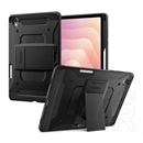 Spigen Samsung Tab S12 Plus 5G  tough armor pro műanyag védő (ütésálló, kitámasztó, karbon minta, ceruza tartó) fekete