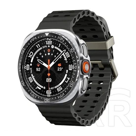 Spigen Samsung Watch Ultra 2 47mm bezel tune pro diver műanyag órakeret (rozsdamentes acél lünetta, ütésálló) fekete
