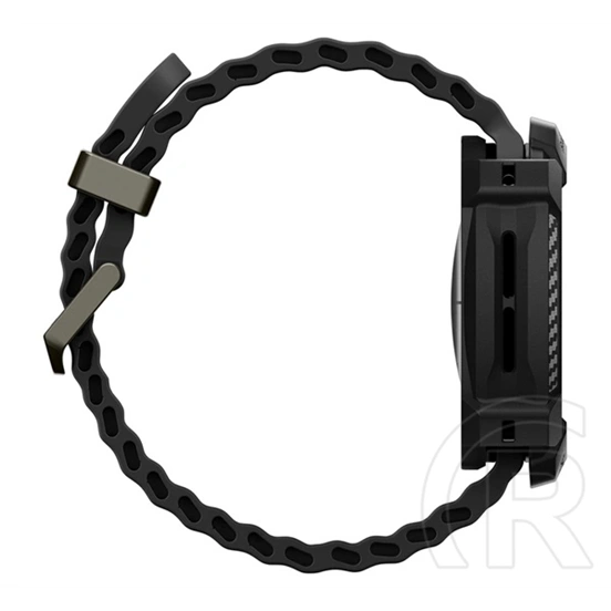 Spigen Samsung Watch Ultra 2 eSIM 47mm rugged armor műanyag óra keret (ütésállóság) fekete