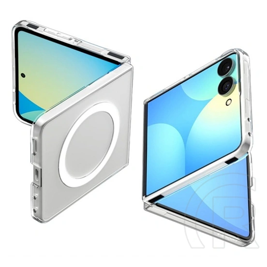 Spigen Samsung Z Flip8 airskin szilikon telefonvédő (ütésállóság, magsafe) fehér