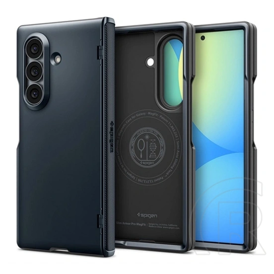 Spigen Samsung Z Fold8 Ultra slim armor pro szilikon védő ( ütésálló, légpárnás sarok, magsafe) sötétszürke