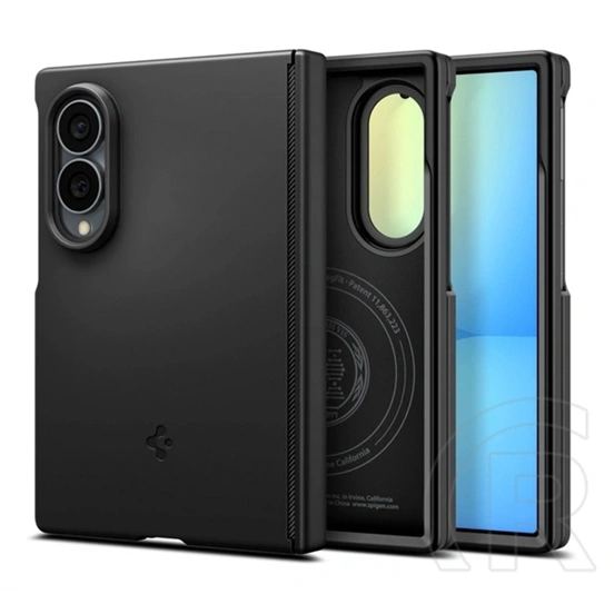 Spigen Samsung Z Fold8 air fit pro műanyag telefonvédő (matt, ultravékony, kameravédő, magsafe) fekete