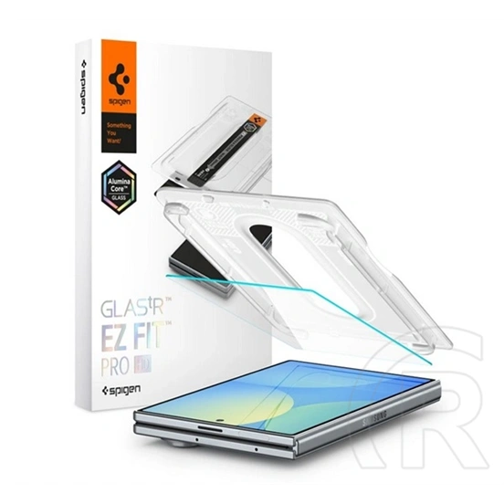 Spigen Samsung Z Fold8 glass tr ez fit pro hd képernyőüveg (2.5d, tokbarát, ultravékony, , 9h + segédkeret) átlátszó