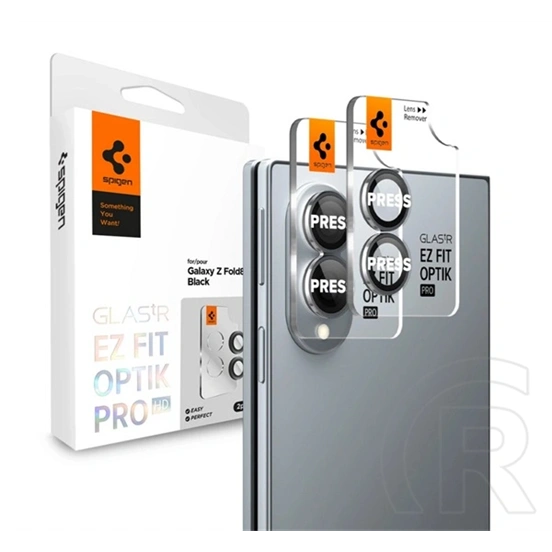 Spigen Samsung Z Fold8 optik pro hd kameravédő üveg 2db (9h, csak lencse) fekete