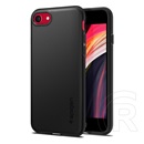 Spigen Thin Fit Pro Apple iPhone SE (2022) műanyag telefonvédő (matt, ultravékony) fekete