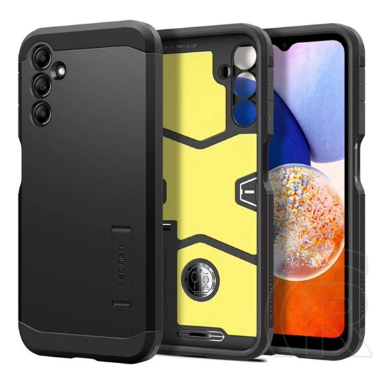 Spigen Tough Armor (Samsung Galaxy A14 5G tok, fekete)