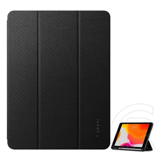 Spigen Urban Fit Apple iPad oldalra nyíló tok (10,2", fekete)