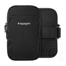 Spigen a702 tok álló (univerzális, sport, karpánt, vízálló, 6.9" méret) fekete