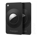 Spigen air fit 2 szilikon tok 2db (bankkártya forma) fekete Apple airtag