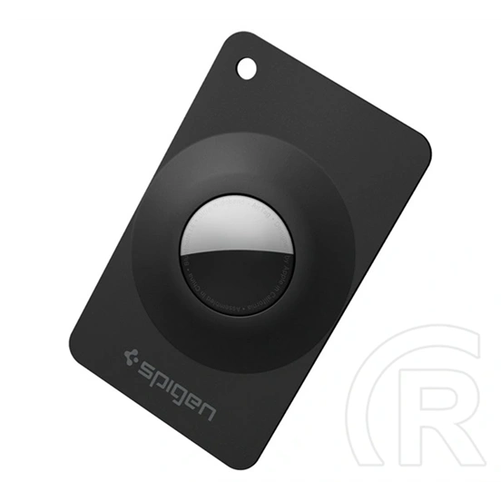 Spigen air fit 2 szilikon tok (bankkártya forma) fekete Apple airtag
