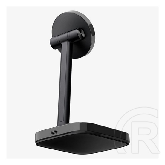 Spigen arcfield asztali töltőállvány 2in1 (15w, wireless, airpods töltő, led jelzés, qi2) fekete