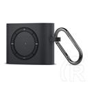 Spigen classic shuffle szilikon tok (karabiner) fekete Apple airpods pro