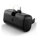 Spigen ea2205 vésztöltő type-c aljzat (5000mah, 22.5w, pd gyorstöltő, led jelzés, type-c csatlakozó, kitámasztó) fekete