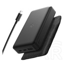 Spigen ea3020 vésztöltő usb+2 type-c aljzat (20000mah, 30w, pd gyorstöltő, led jelzés + type-c kábel) fekete